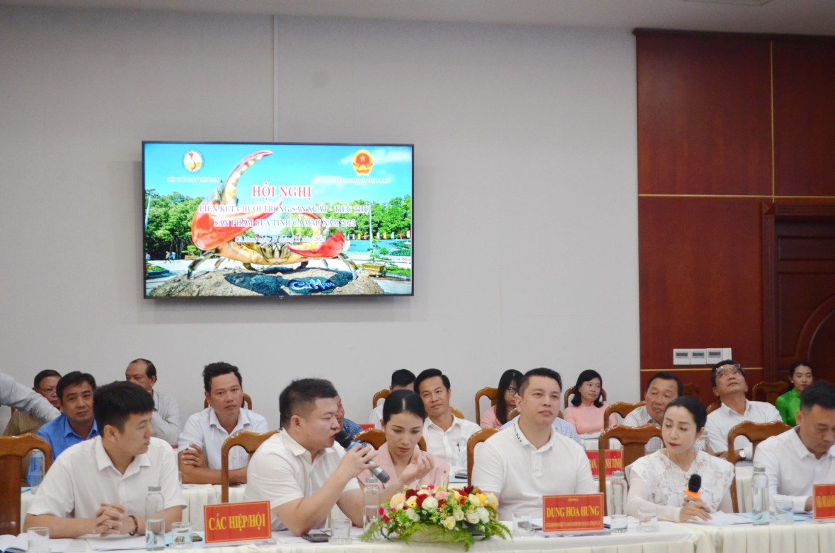 Cà Mau bàn giải pháp liên kết chuỗi, bảo vệ thương hiệu cua Cà Mau bàn giải pháp liên kết chuỗi, bảo vệ thương hiệu cua