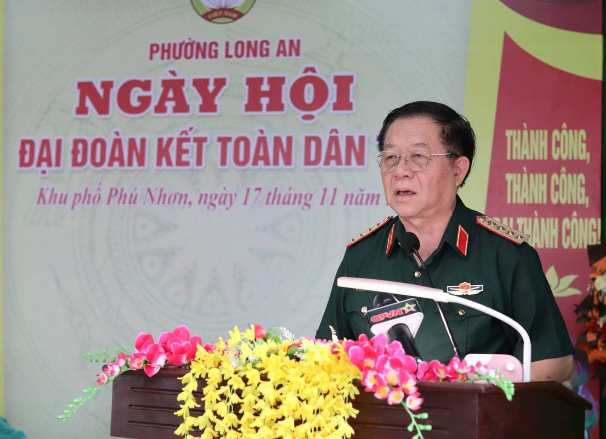 Đại tướng Nguyễn Trọng Nghĩa dự Ngày hội “Đại đoàn kết toàn dân tộc” năm 2025 tại Tây Ninh