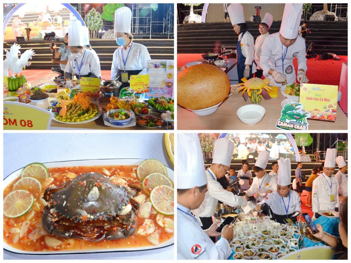 Tôn vinh giá trị đặc sản cua của vùng đất địa đầu cực Nam Tổ quốc