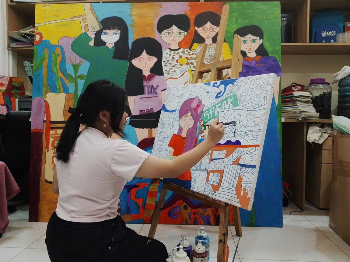 Triển lãm tranh gây quỹ cho bà con vùng lũ Triển lãm tranh gây quỹ cho bà con vùng lũ