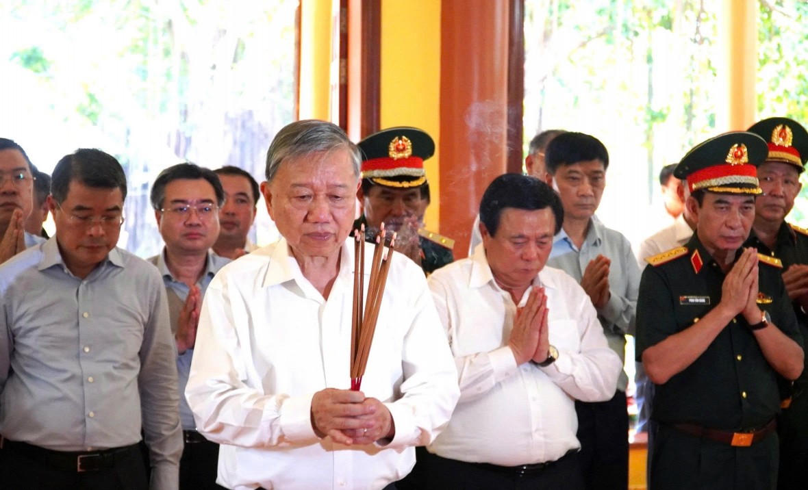 Tổng Bí thư Tô Lâm thăm, làm việc tại Đặc khu Thổ Châu