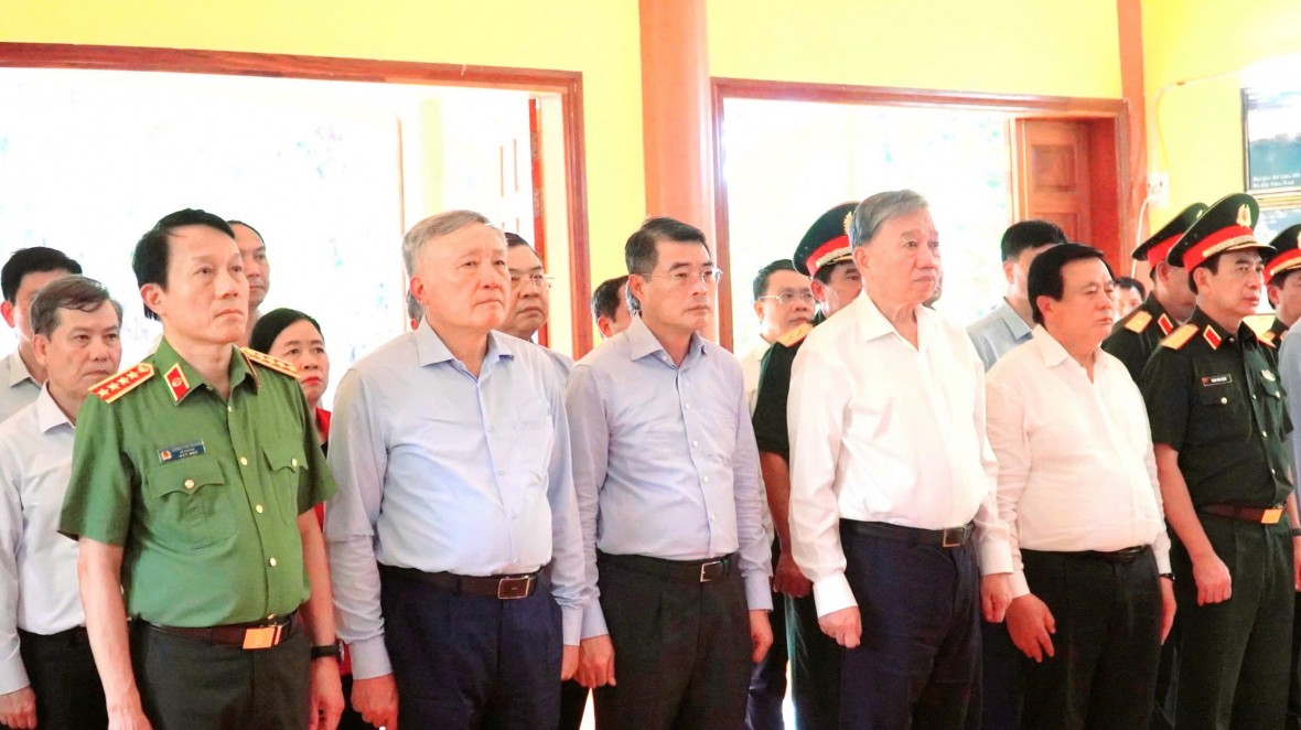 Tổng Bí thư Tô Lâm thăm, làm việc tại Đặc khu Thổ Châu