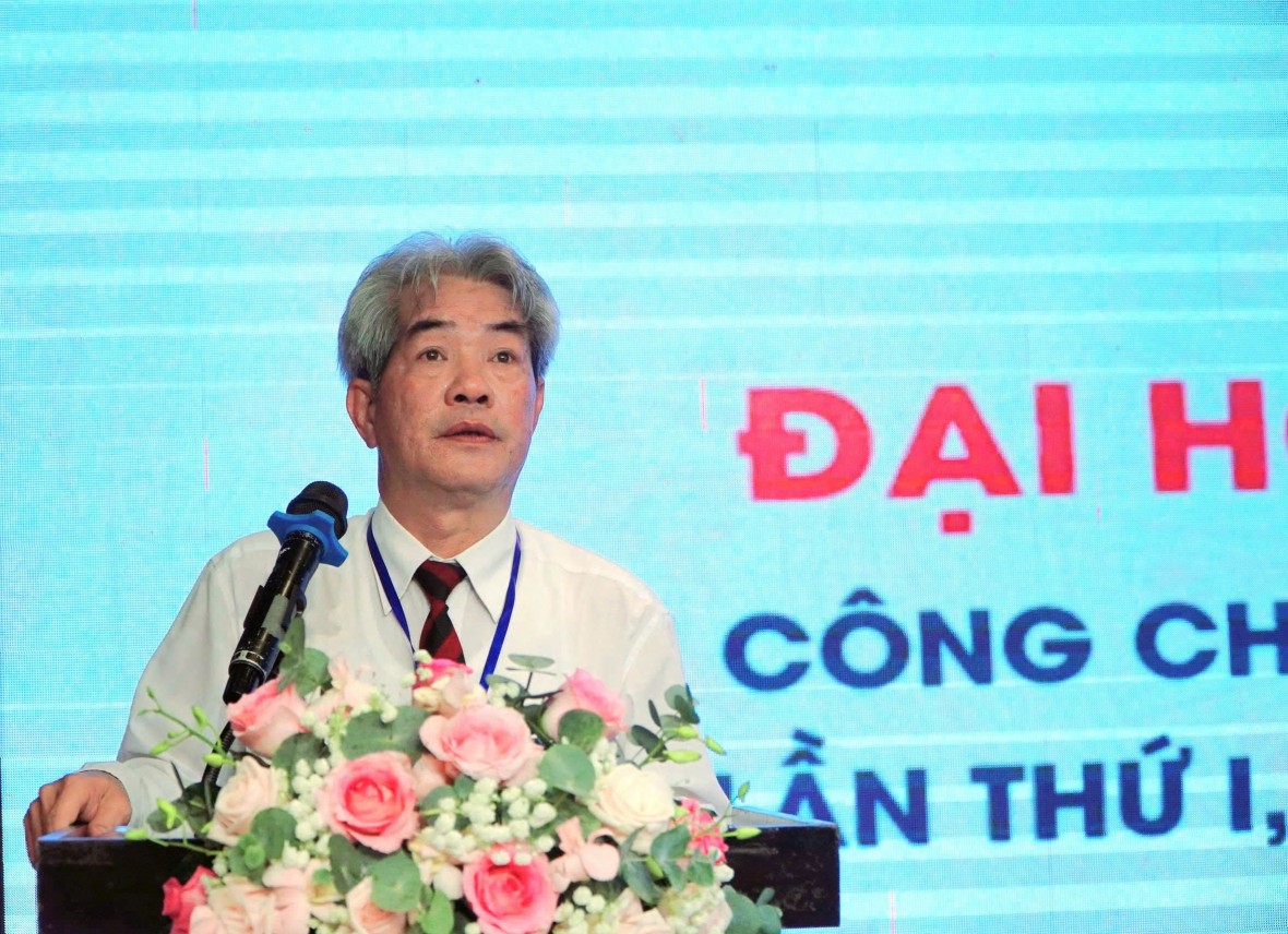 Ông Trần Văn Khái giữ chức Chủ tịch Hội Công chứng viên tỉnh An Giang lần thứ I, nhiệm kỳ 2025 - 2030