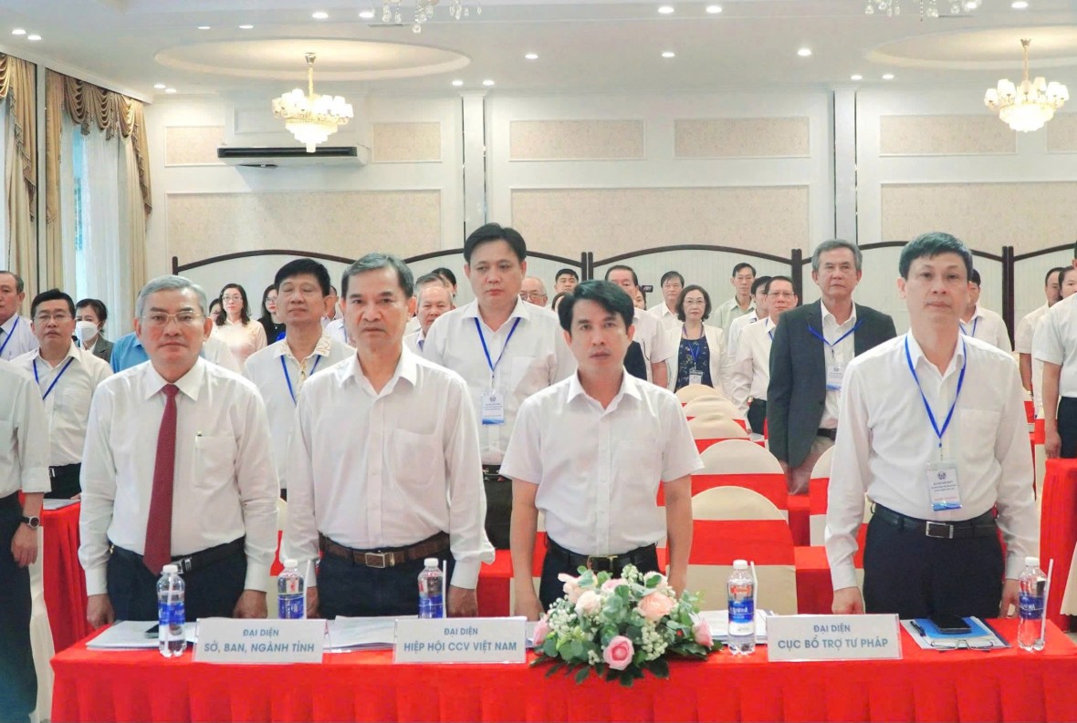 Ông Trần Văn Khái giữ chức Chủ tịch Hội Công chứng viên tỉnh An Giang lần thứ I, nhiệm kỳ 2025 - 2030