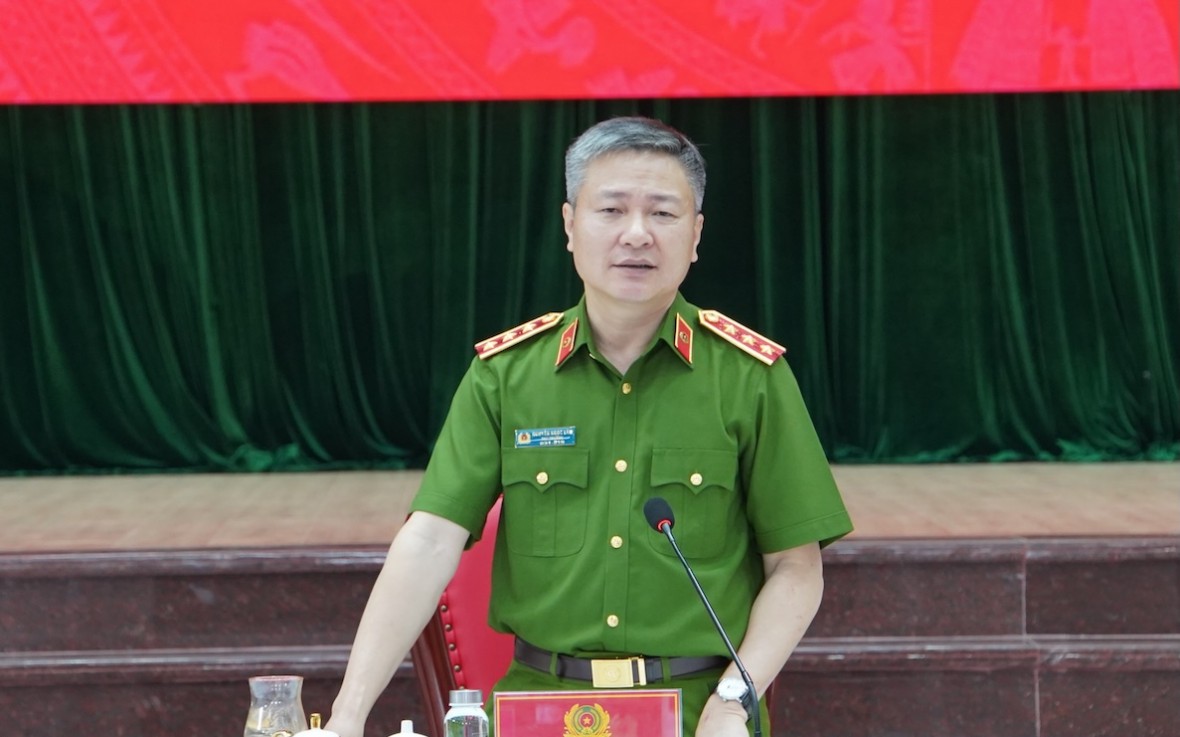 Đoàn kiểm tra của Bộ Công an làm việc tại Tây Ninh