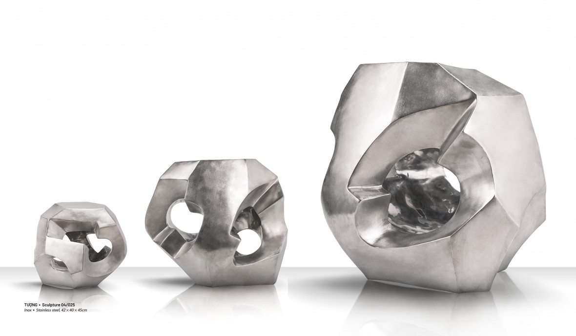 Triển lãm điêu khắc đầy chất thơ của Đinh Phong