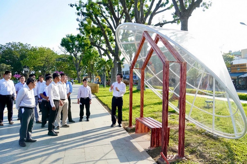 Đồng Tháp: Phố đi bộ công viên Tết Mậu Thân sẵn sàng “thay áo mới”