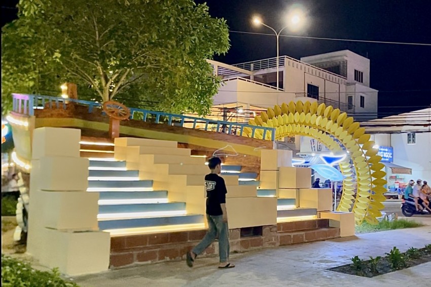 Đồng Tháp: Phố đi bộ công viên Tết Mậu Thân sẵn sàng “thay áo mới”