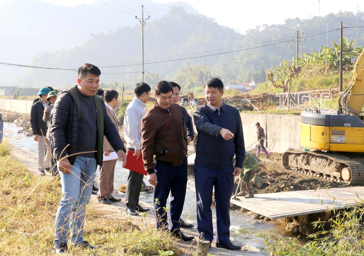 Thái Nguyên nỗ lực hoàn thành các dự án thiên tai cấp bách