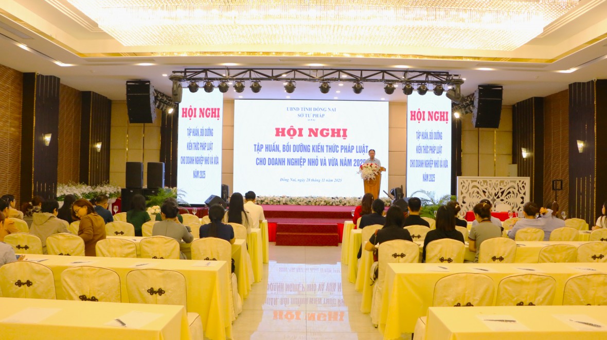 Đồng Nai: Bồi dưỡng kiến thức pháp luật liên quan đến thuế cho doanh nghiệp nhỏ và vừa