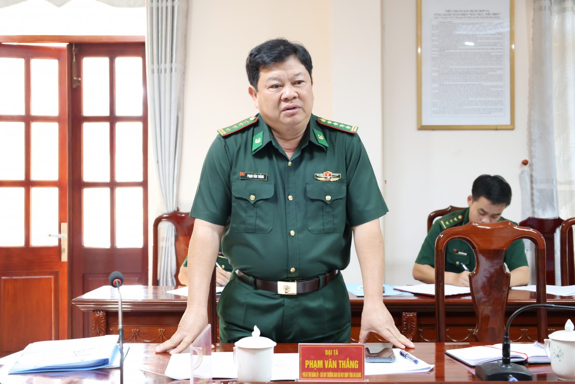 BĐBP tỉnh An Giang ra nghị quyết lãnh đạo thực hiện nhiệm vụ năm 2026