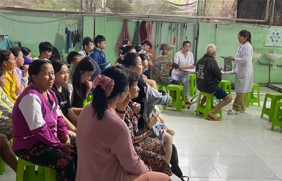 Già hóa dân số tăng nhanh, TP HCM tăng tốc hoàn thiện hệ thống chăm sóc người cao tuổi. (Ảnh minh họa: Sở Y tế TP HCM)