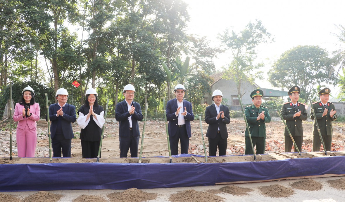 Có 8 Trạm Y tế tại các xã biên giới được đầu tư, xây dựng mới.