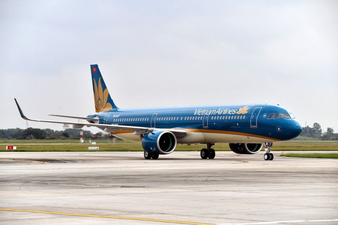Vietnam Airlines nhanh chóng cập nhật phần mềm theo hướng dẫn của Airbus. (Ảnh minh họa: Bộ Công thương)