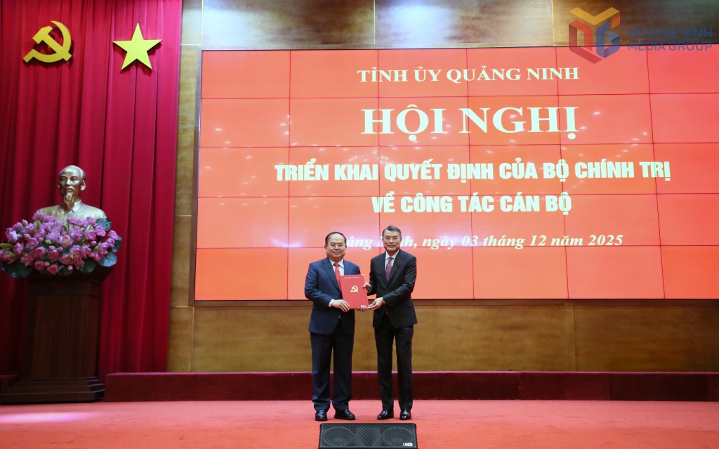 Ông Quản Minh Cường được phân công giữ chức Bí thư Tỉnh ủy Quảng Ninh