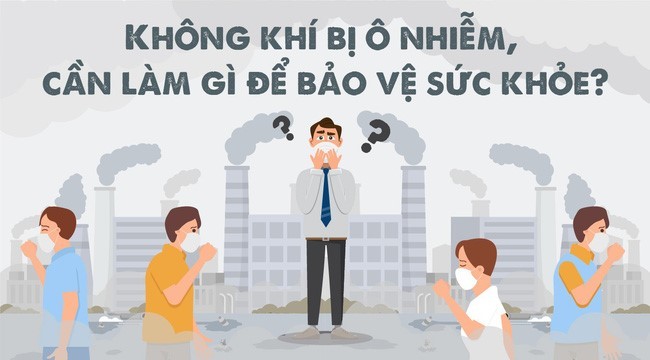 Bộ Y tế: Khuyến cáo về phòng chống ảnh hưởng của ô nhiễm không khí