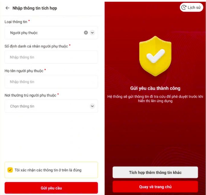 Chi tiết cách thêm thông tin người phụ thuộc vào VNeID để được giảm trừ gia cảnh