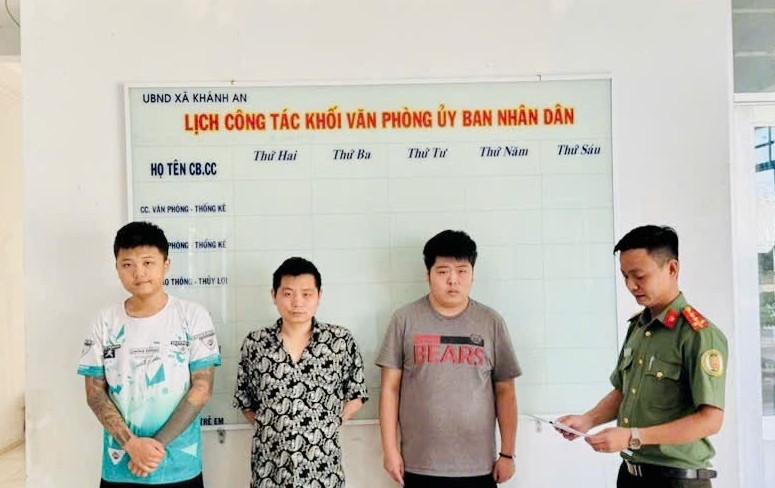 An Giang: Trục xuất 03 công dân Trung Quốc nhập cảnh trái phép vào Việt Nam