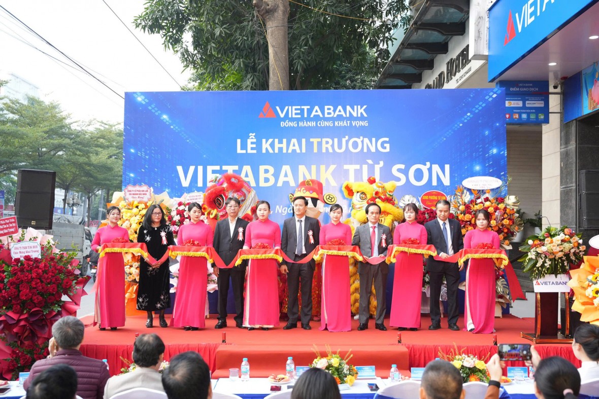 VietAbank khai trương phòng giao dịch Từ Sơn VietAbank khai trương phòng giao dịch Từ Sơn