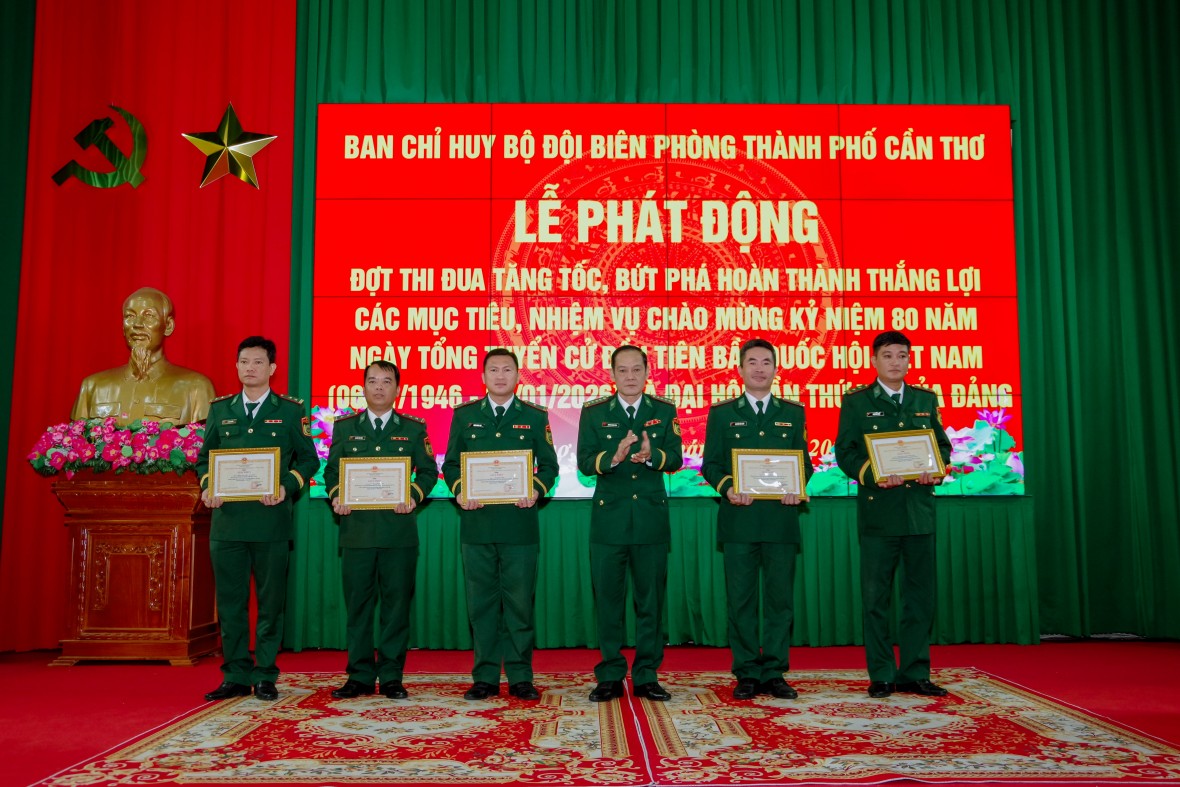 BĐBP TP Cần Thơ: Tăng tốc, bứt phá hoàn thành thắng lợi các mục tiêu, nhiệm vụ