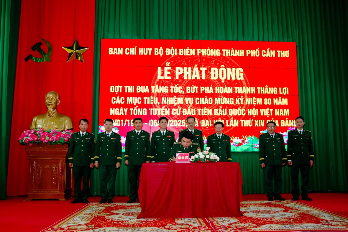 BĐBP TP Cần Thơ: Tăng tốc, bứt phá hoàn thành thắng lợi các mục tiêu, nhiệm vụ