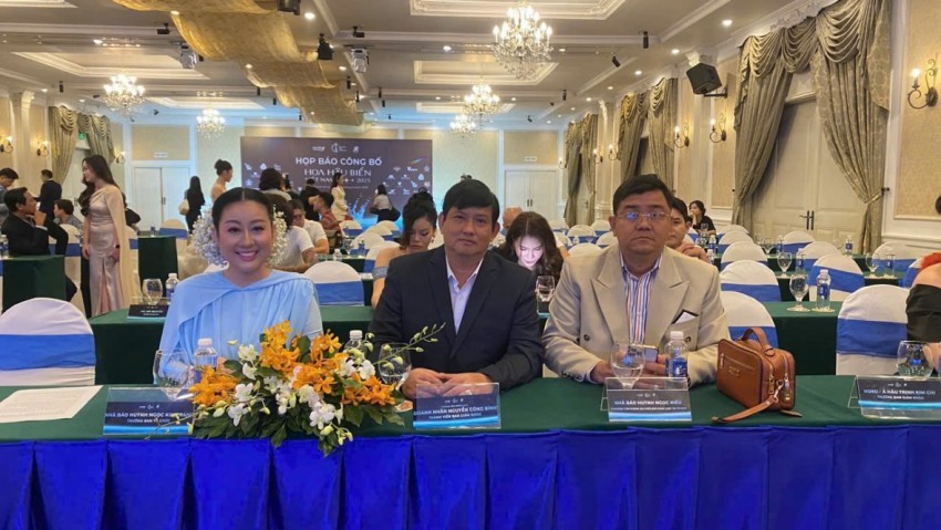 Họp báo công bố hoa hậu biển Việt Nam 2025