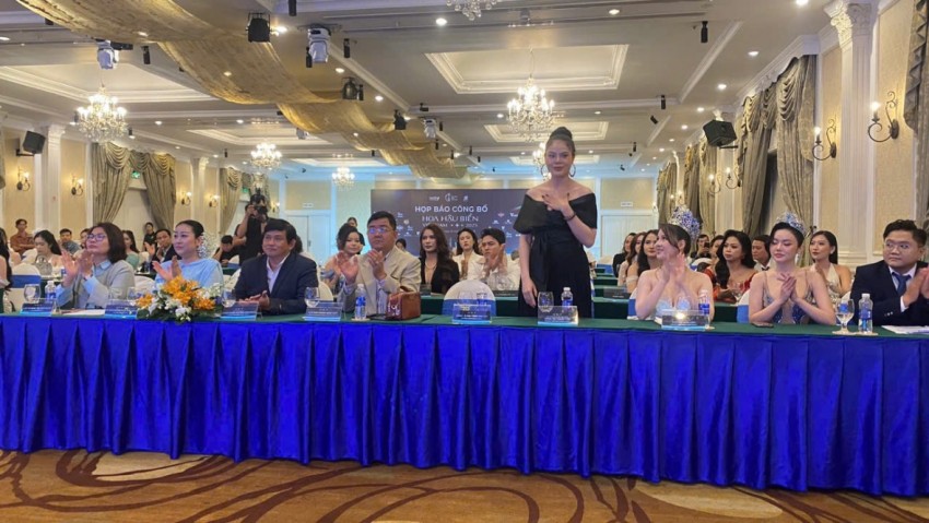 Họp báo công bố hoa hậu biển Việt Nam 2025