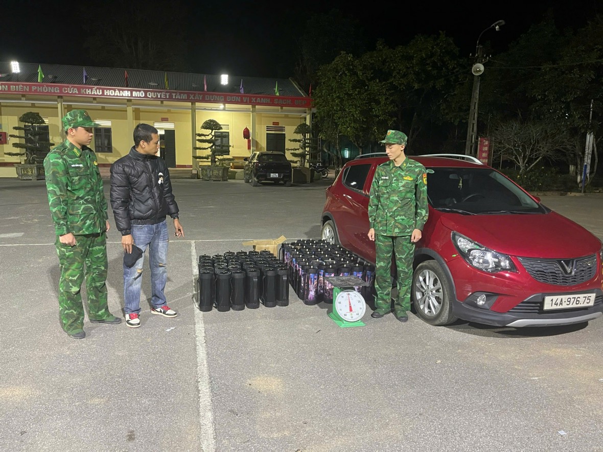 Kiểm soát chặt hoạt động vận chuyển khí cười N₂O trên tuyến biên giới Quảng Ninh Kiểm soát chặt hoạt động vận chuyển khí cười N₂O trên tuyến biên giới Quảng Ninh