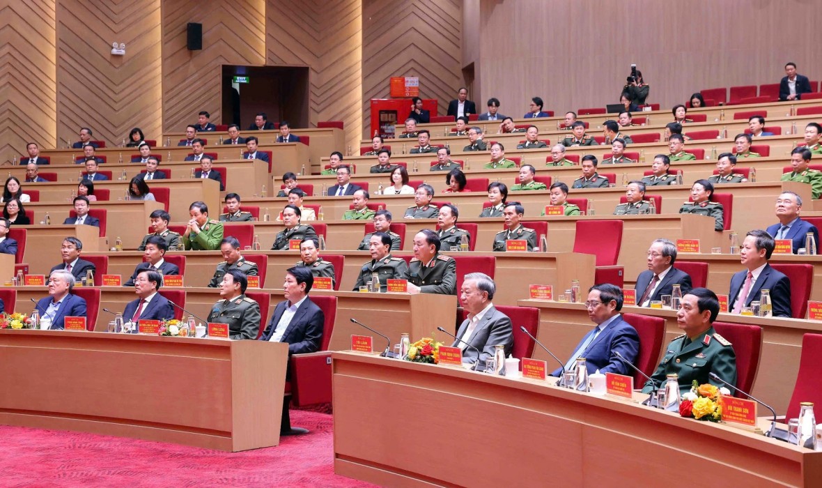 Lễ ký Quy chế phối hợp giữa Bộ Công an, Bộ Quốc phòng và Bộ Ngoại giao.