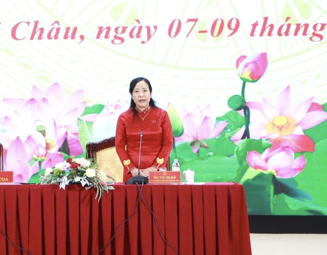 Bà Tẩn Thị Quế được bầu giữ chức Phó Chủ tịch HĐND tỉnh Lai Châu