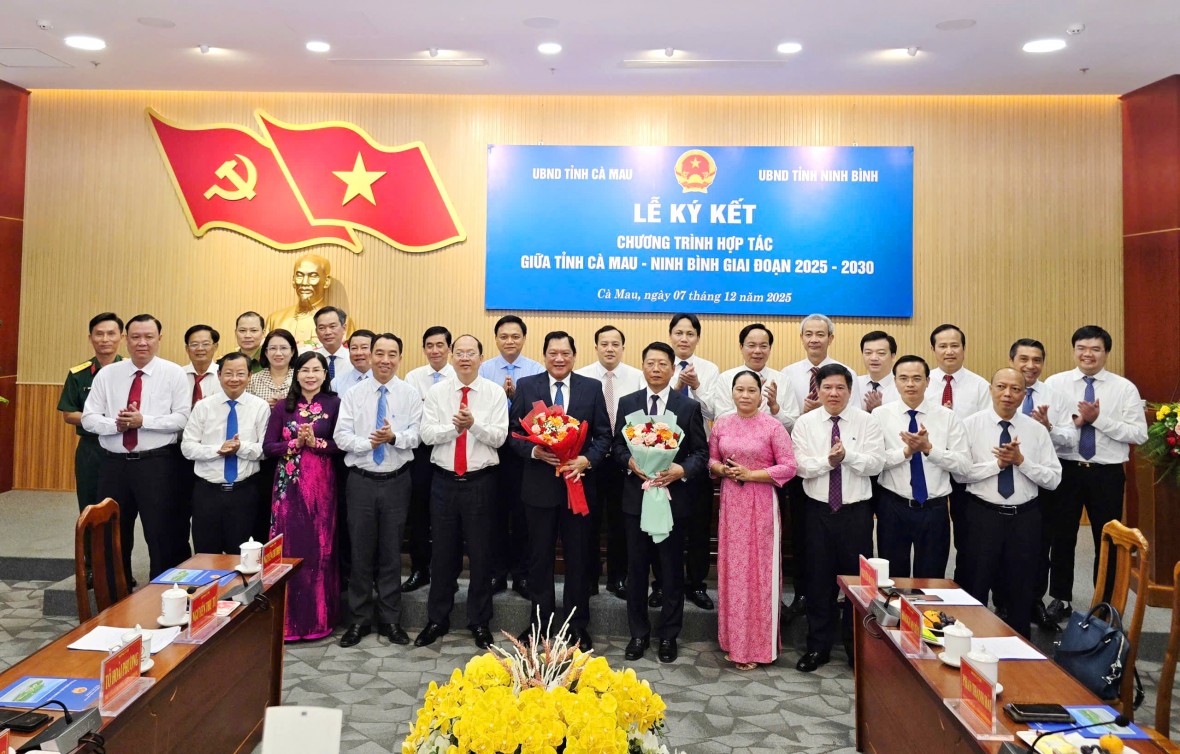 Ninh Bình hỗ trợ 20 tỷ đồng xây dựng, nâng cấp Trường Tiểu học ở vùng biển Cà Mau Ninh Bình hỗ trợ 20 tỷ đồng xây dựng, nâng cấp Trường Tiểu học ở vùng biển Cà Mau