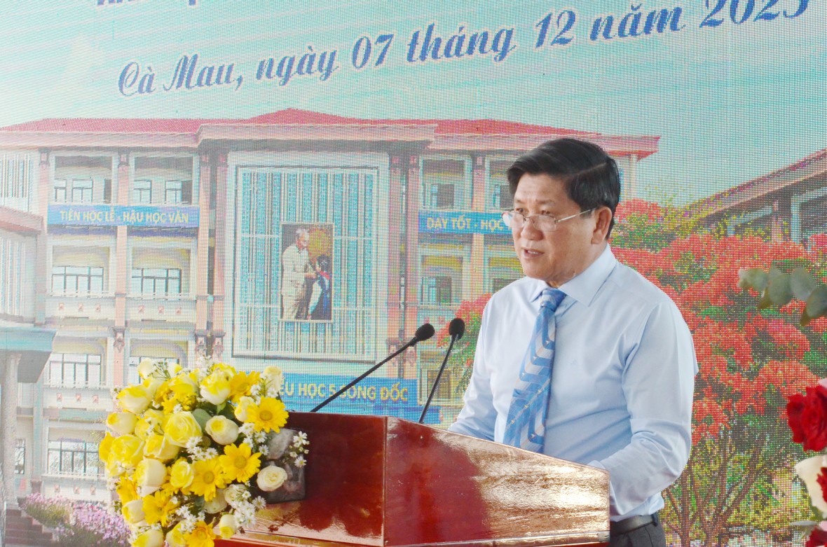 Ninh Bình hỗ trợ 20 tỷ đồng xây dựng, nâng cấp Trường Tiểu học ở vùng biển Cà Mau Ninh Bình hỗ trợ 20 tỷ đồng xây dựng, nâng cấp Trường Tiểu học ở vùng biển Cà Mau