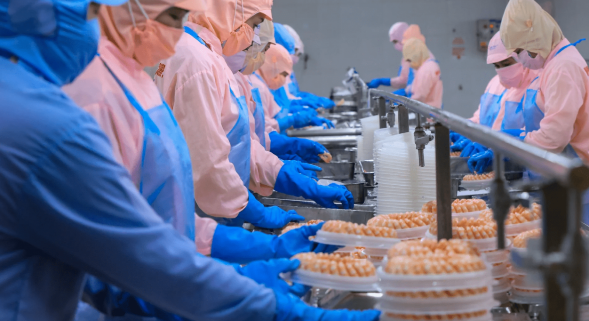 Tháng 11/2025 xuất khẩu thủy sản sang thị trường các nước CPTPP tiếp đà tăng trưởng. (Ảnh minh họa: Bộ Công thương) Tháng 11/2025 xuất khẩu thủy sản sang thị trường các nước CPTPP tiếp đà tăng trưởng. (Ảnh minh họa: Bộ Công thương)