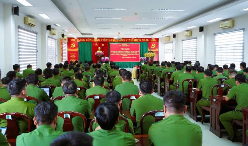 Đồng Nai tổ chức tập huấn nghiệp vụ tuần tra, kiểm soát giao thông cho lực lượng công an cơ sở