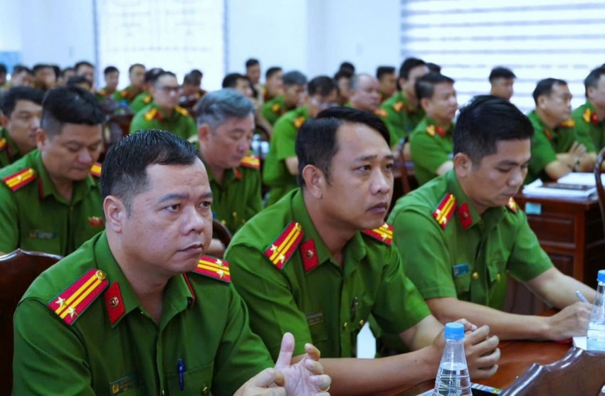 Đồng Nai tổ chức tập huấn nghiệp vụ tuần tra, kiểm soát giao thông cho lực lượng công an cơ sở