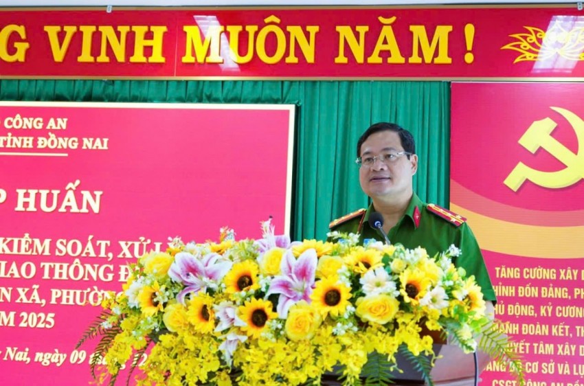 Đại tá Trần Anh Sơn, Phó Giám đốc Công an tỉnh Đồng Nai.