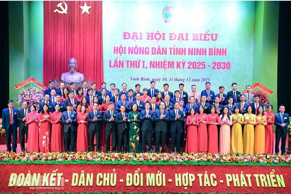 Ông Triệu Văn Thái được chỉ định chức vụ Chủ tịch Hội Nông dân tỉnh Ninh Bình Ông Triệu Văn Thái được chỉ định chức vụ Chủ tịch Hội Nông dân tỉnh Ninh Bình