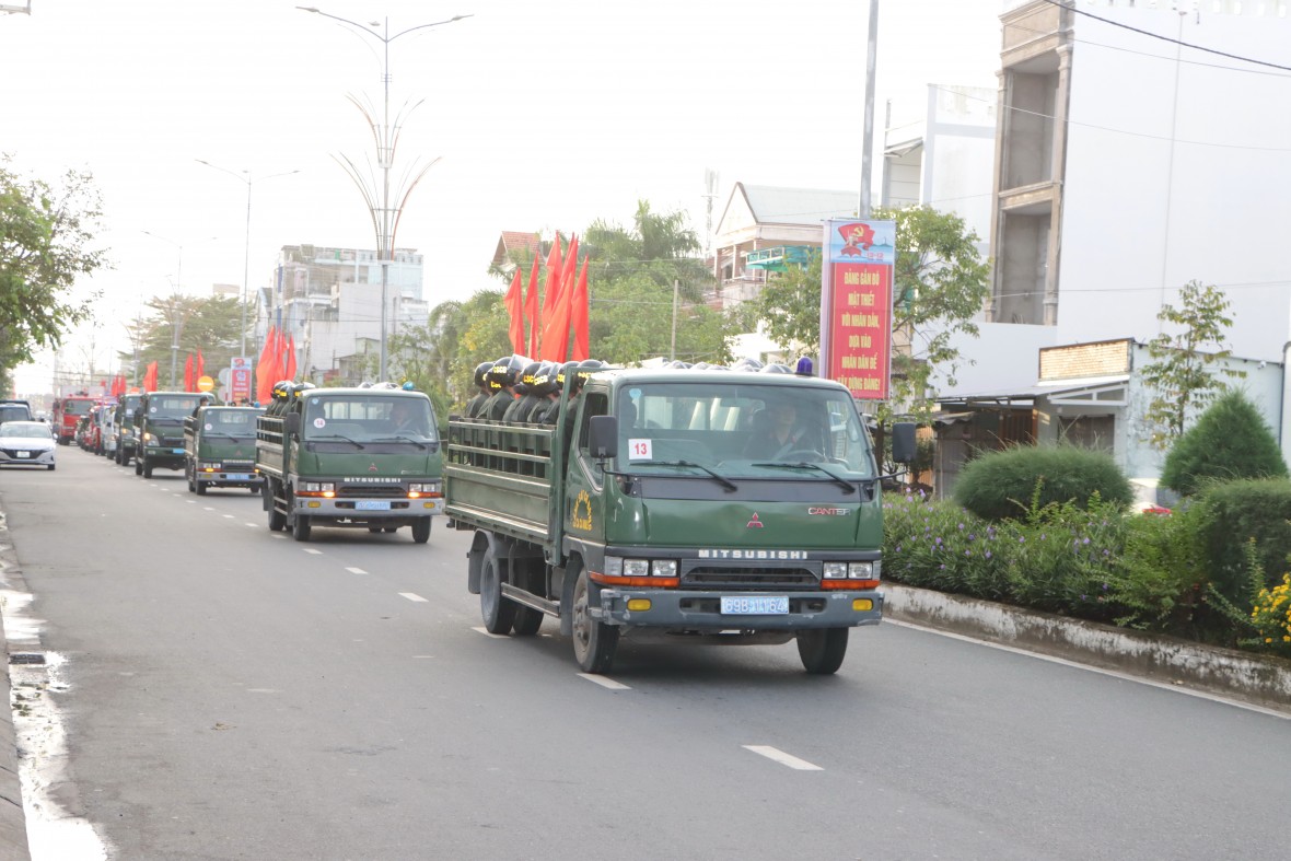 Công an Cà Mau ra quân cao điểm tấn công, trấn áp tội phạm, bảo đảm ANTT các sự kiện lớn cuối năm