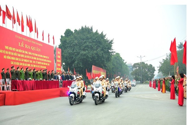 Ninh Bình mở đợt cao điểm bảo đảm ANTT dịp cuối năm Ninh Bình mở đợt cao điểm bảo đảm ANTT dịp cuối năm