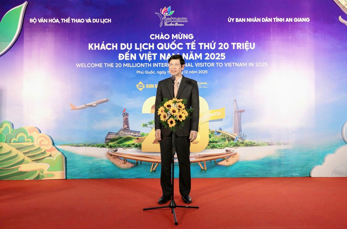 Việt Nam đón du khách quốc tế thứ 20 triệu