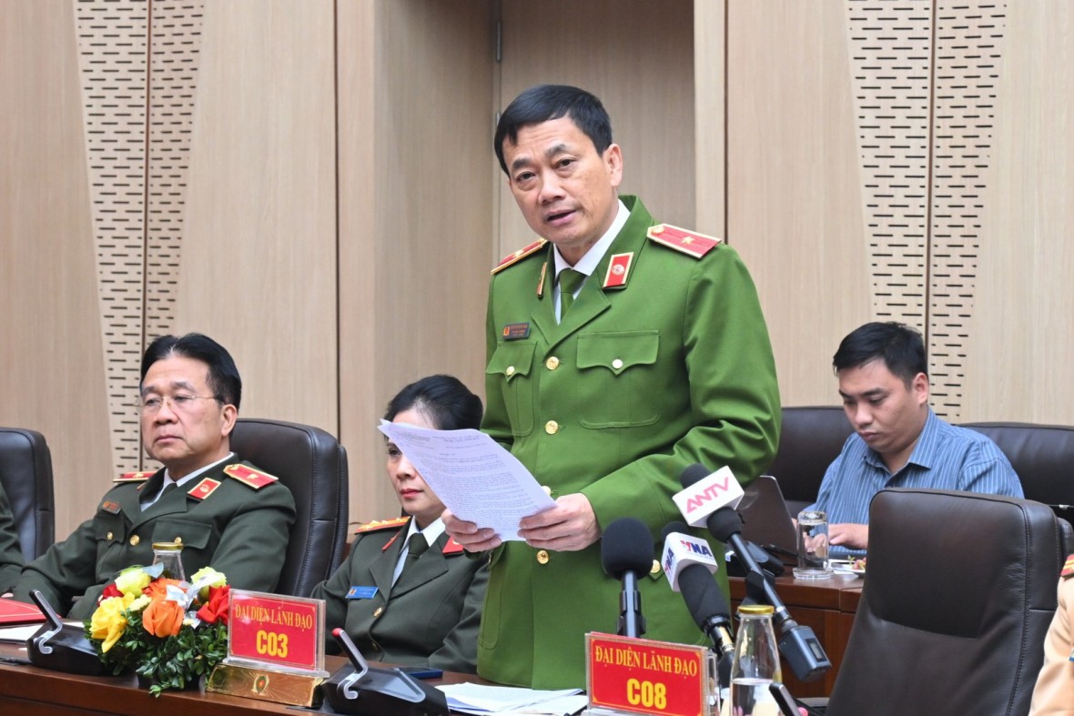 Bộ Công an thông tin về một số vụ án, vụ việc được dư luận quan tâm