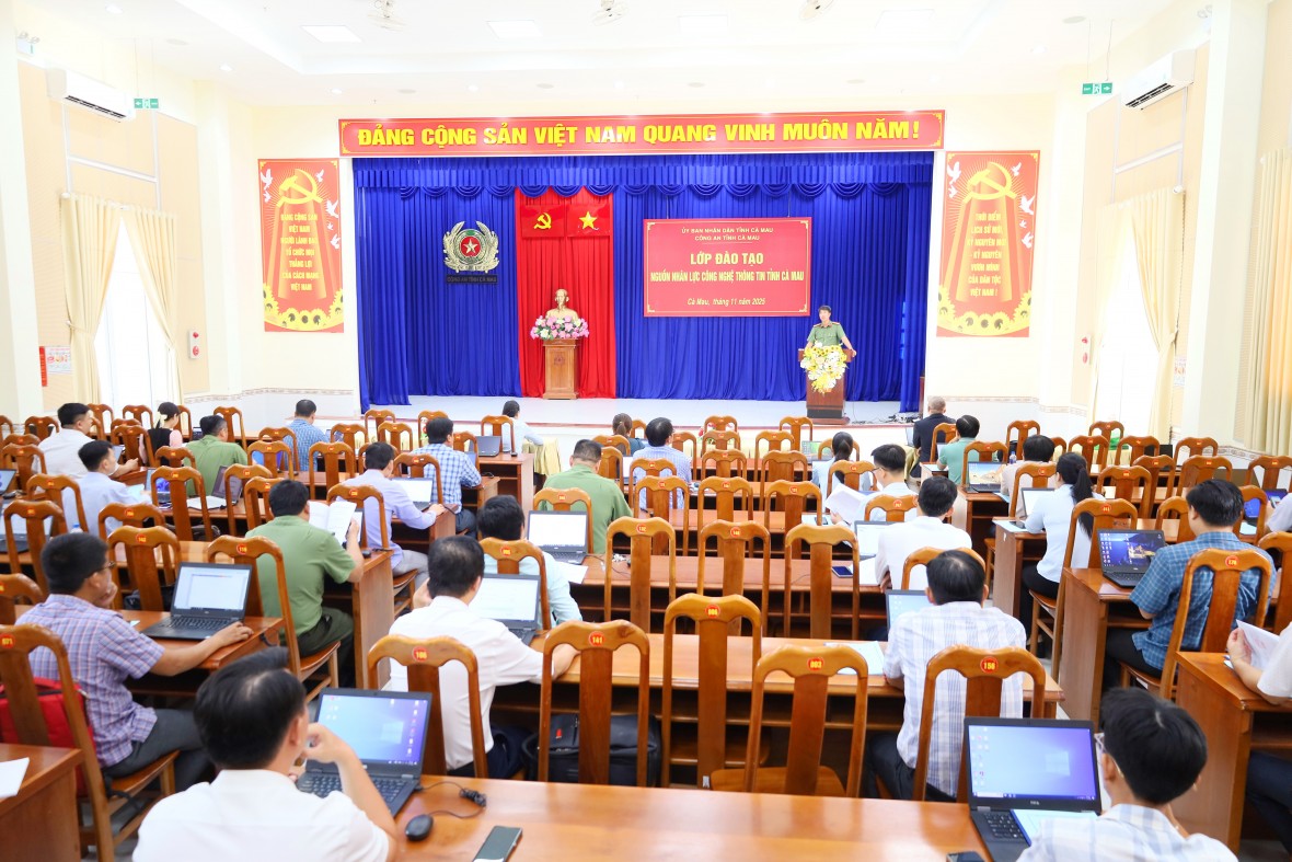 Công an Cà Mau triển khai các giải pháp bảo đảm an toàn thông tin, an ninh mạng