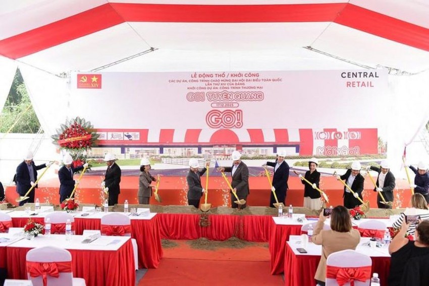 Tuyên Quang đồng loạt khởi công nhiều dự án quan trọng