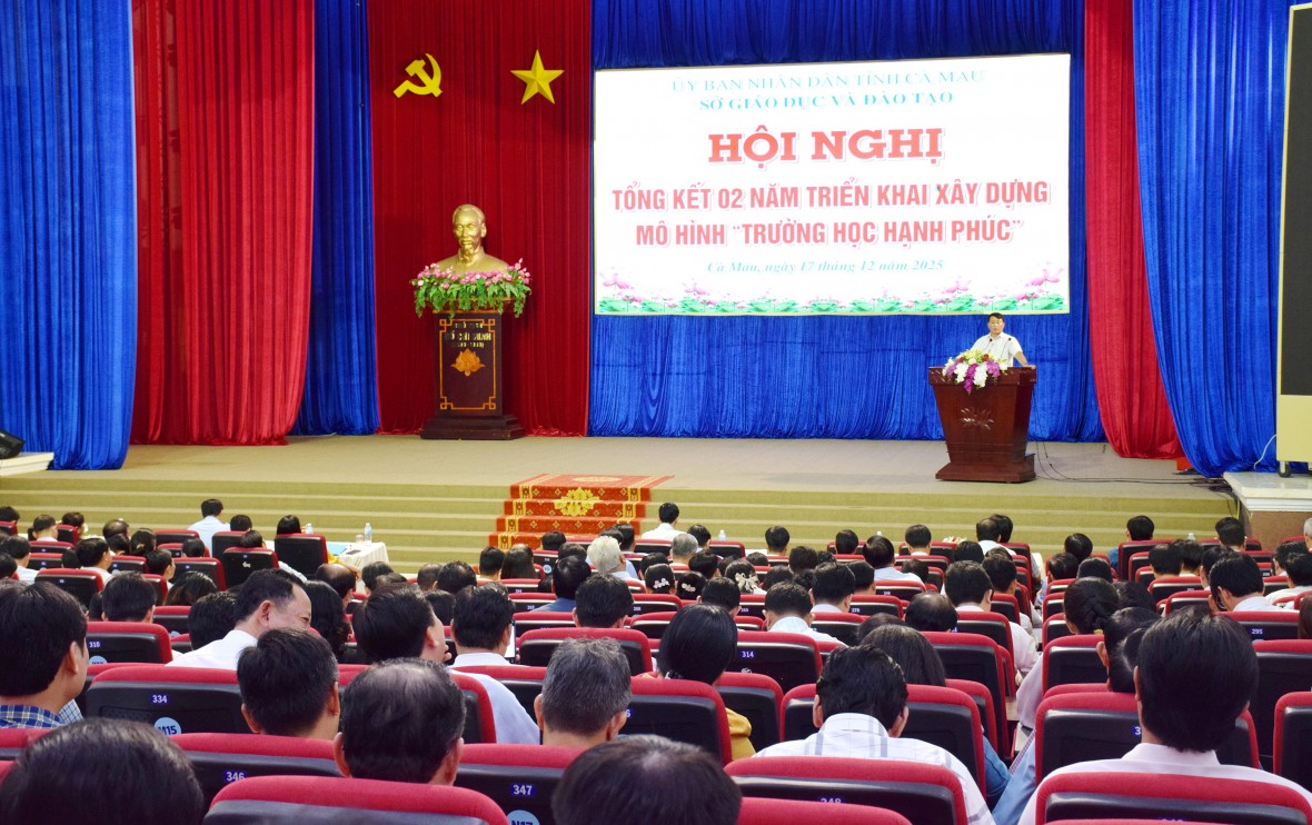 Cà Mau: Lan tỏa giá trị “Trường học hạnh phúc” sau 2 năm triển khai