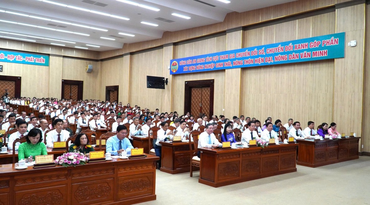 Hội Nông dân tỉnh An Giang phải là chủ thể, là trung tâm của quá trình phát triển nông nghiệp hiện đại trong kỷ nguyên số