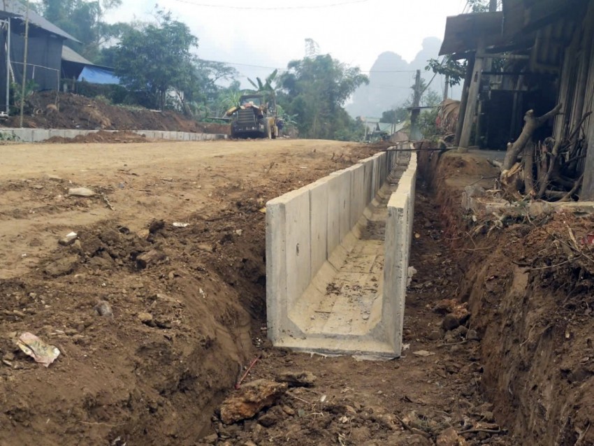 Tuyên Quang: Người dân bất an khi di chuyển trên tuyến đường đang thi công