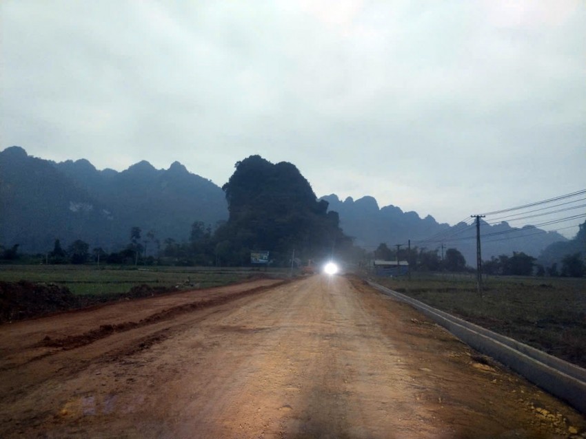 Tuyên Quang: Người dân bất an khi di chuyển trên tuyến đường đang thi công