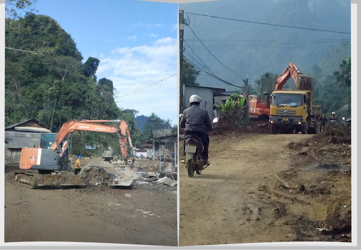 Tuyên Quang: Người dân bất an khi di chuyển trên tuyến đường đang thi công