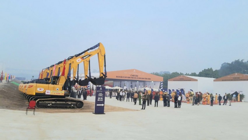 Hà Nội: Khởi công Dự án Trục đại lộ cảnh quan sông Hồng