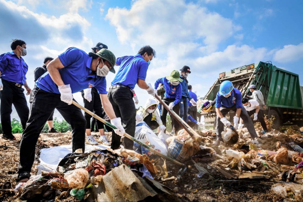 Chính sách bảo vệ môi trường cần sớm đi vào thực tiễn đời sống, thúc đẩy hành động cụ thể, kết quả thực chất. (Ảnh: KTMT)
